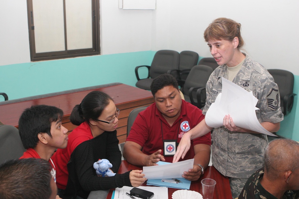 AFP Medical Staff and JSOTF-P Teach Mental Health Classes