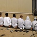 JTF Guantanamo Detainees Kneel As They Observe Morning Prayer