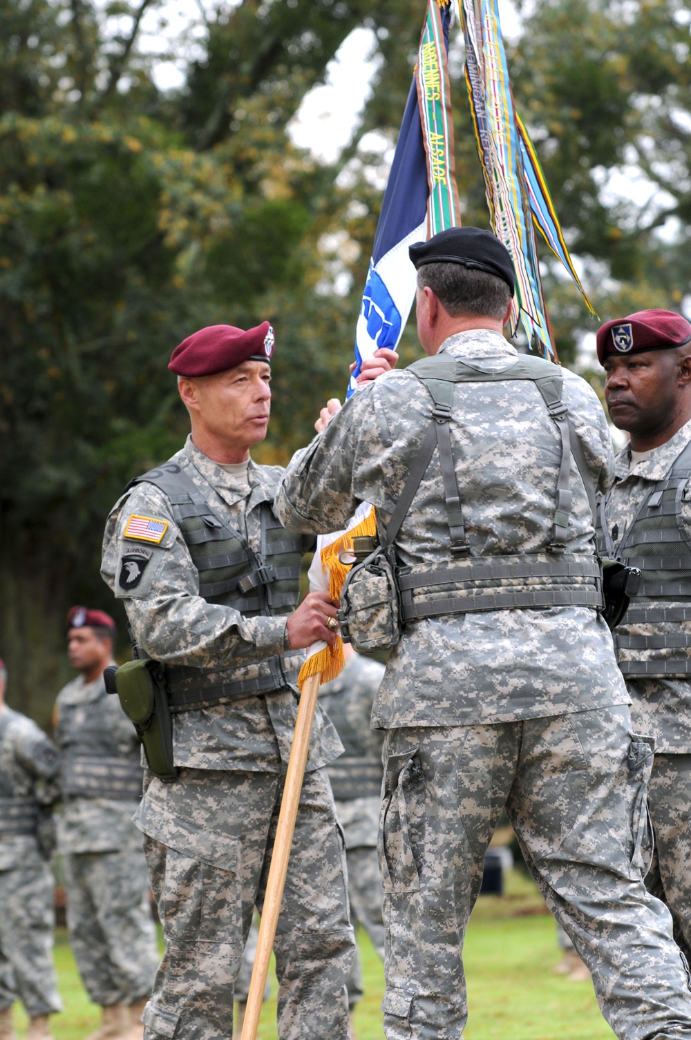 Helmick assumes command of XVIII Airborne Corps