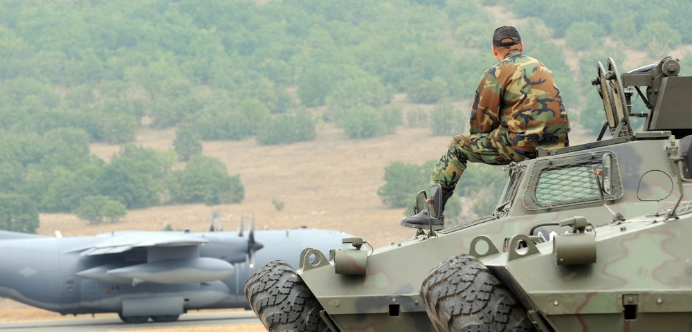 U.S., Croation soldiers train