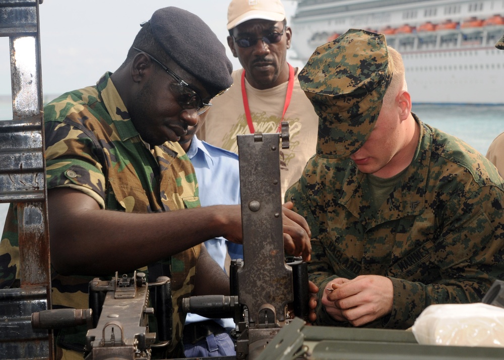 USS WASP Military to Military Training in Jamaica