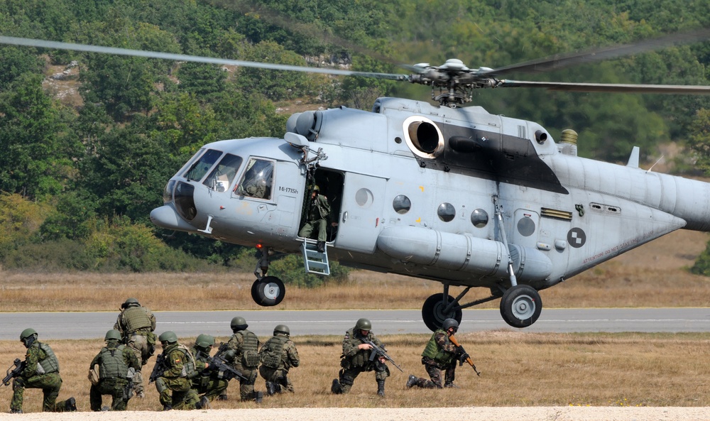U.S., Croation soldiers train