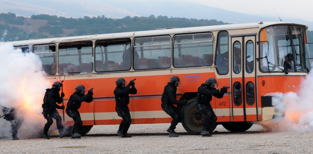 U.S., Croation soldiers train