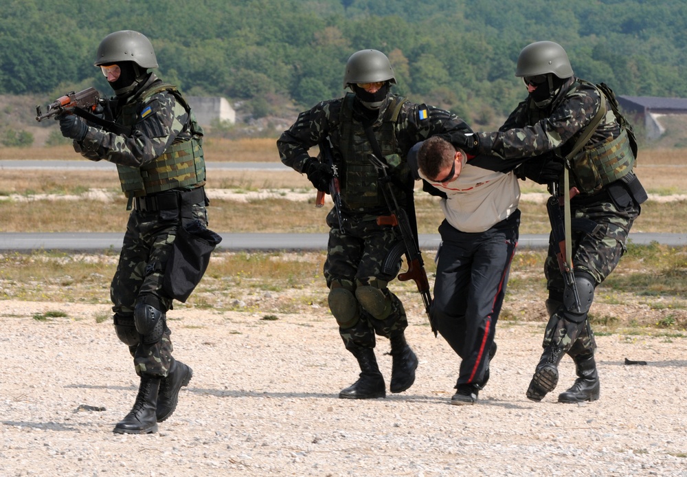 U.S., Croation soldiers train