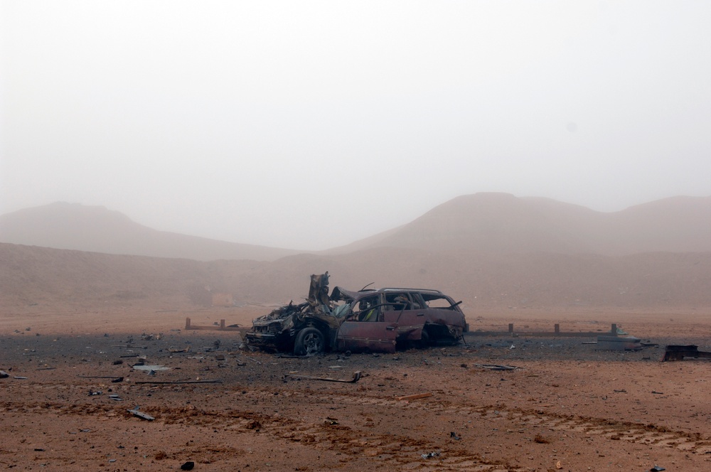 EOD soldiers conduct controlled detonation