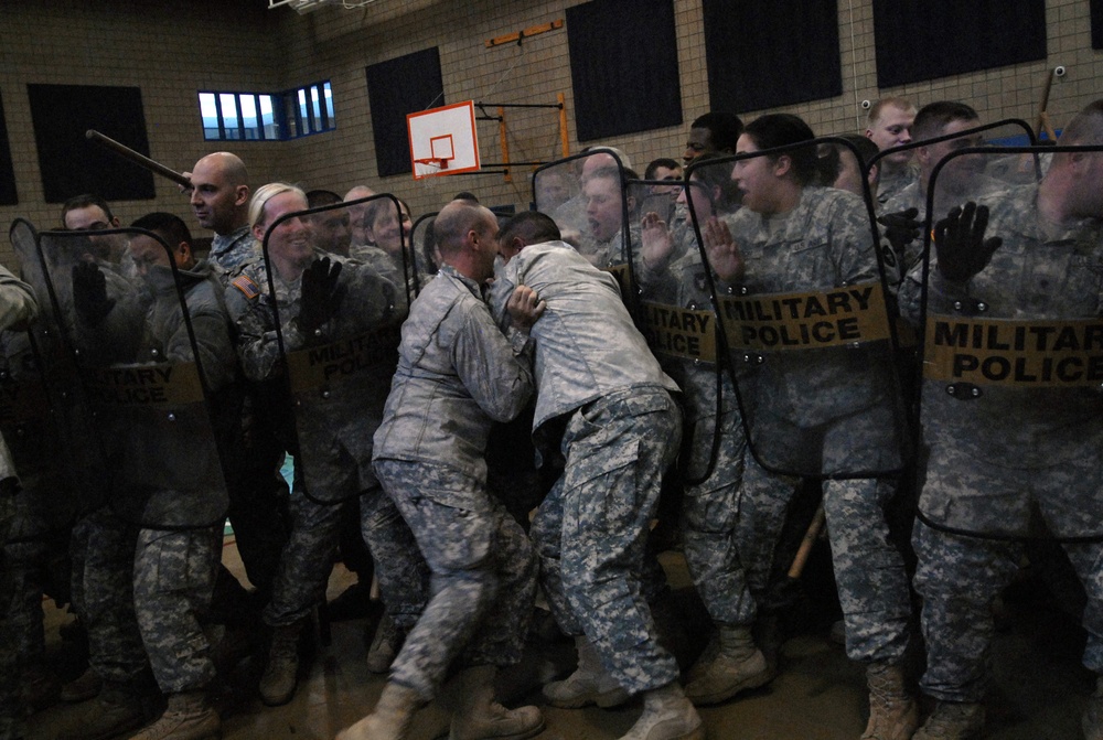 A Co. 834th ASB Conduct QRF Training