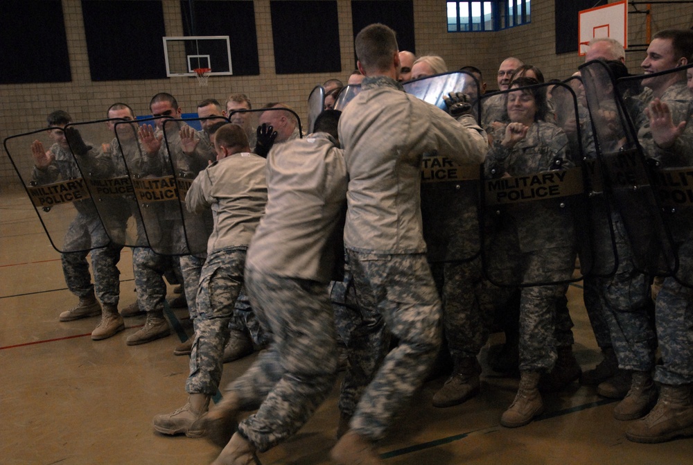 A Co. 834th ASB Conduct QRF Training