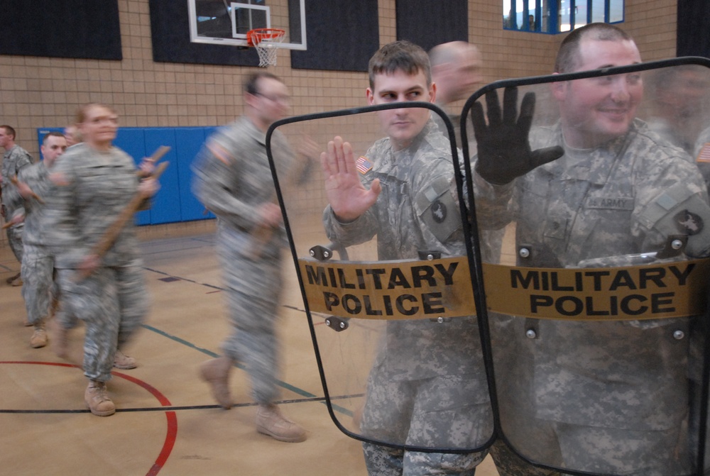 A Co. 834th ASB Conduct QRF Training