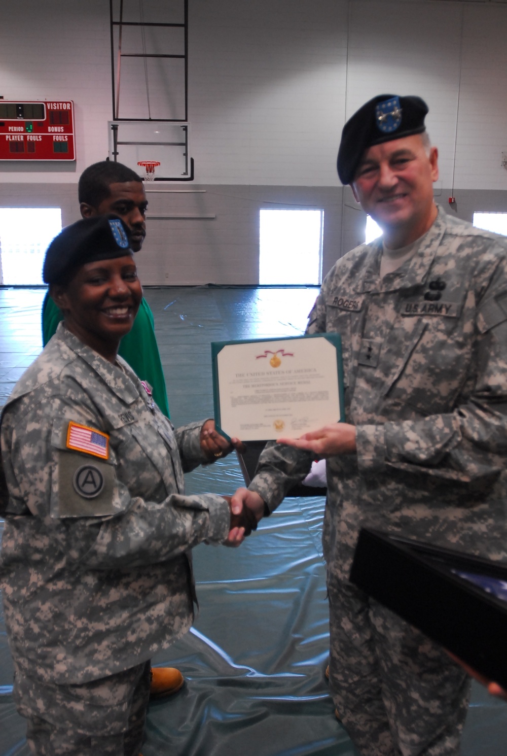 First Theater Sustainment Command retirement ceremony First Theater Sustainment Command retirement ceremony