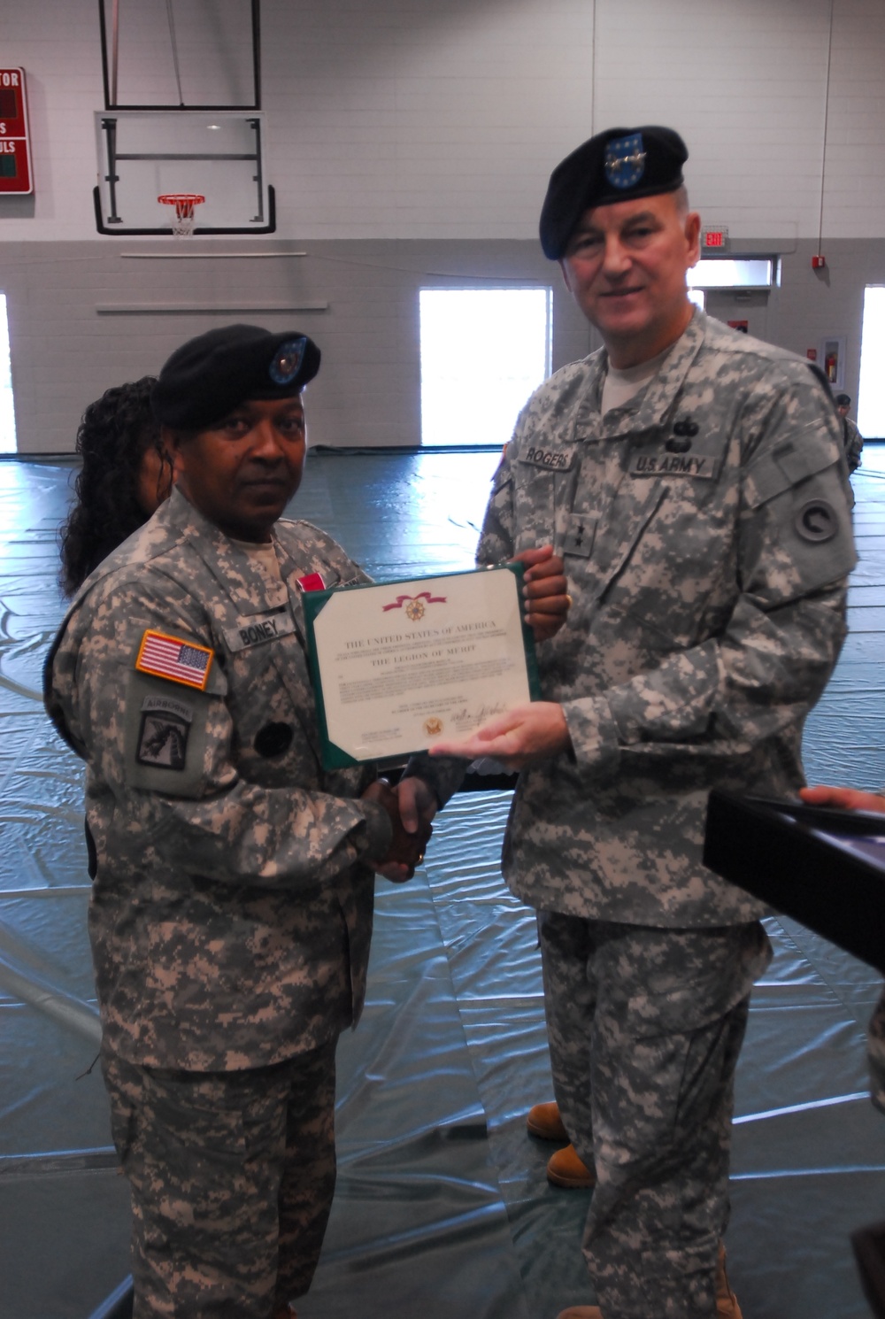 First Theater Sustainment Command retirement ceremony