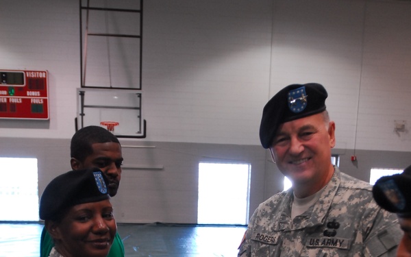 First Theater Sustainment Command retirement ceremony