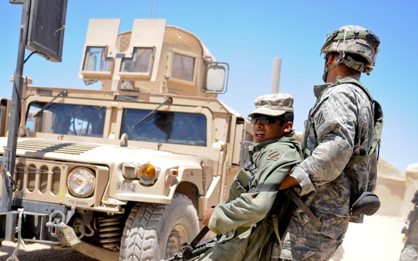 Training at Fort Irwin