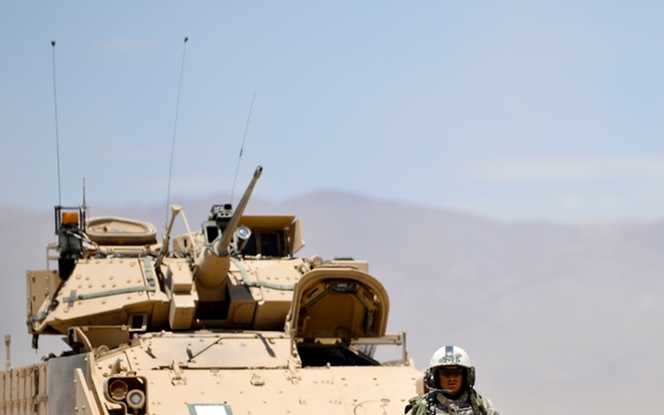 Training at Fort Irwin