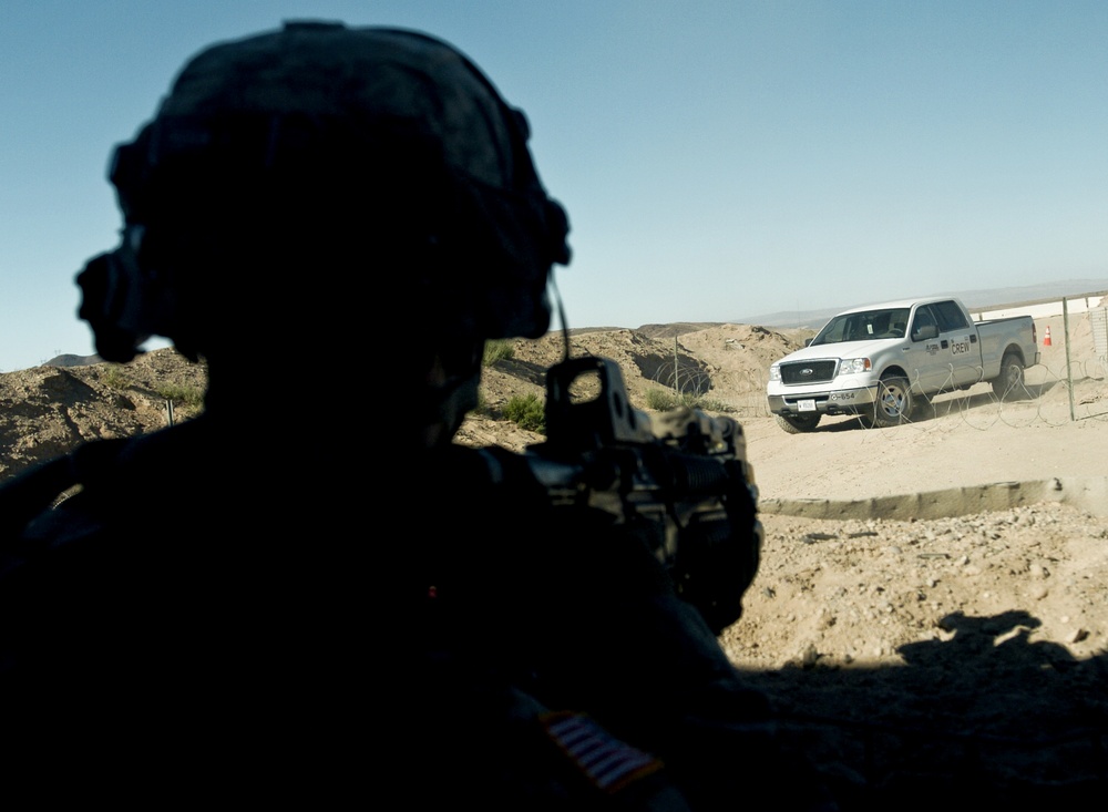 Training at Fort Irwin