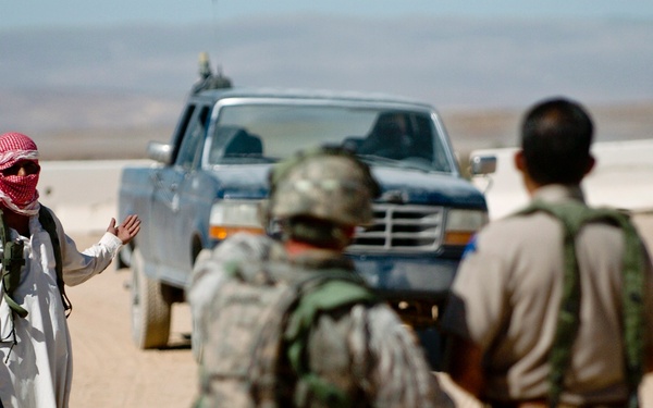 Training at Fort Irwin