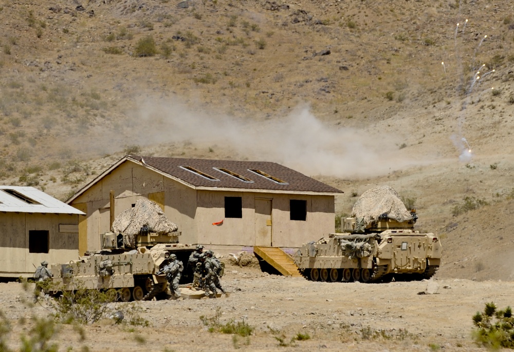 Training at Fort Irwin