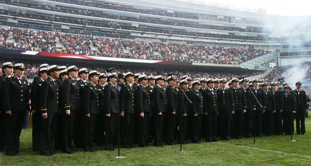 Veterans Day at Chicago Bears game