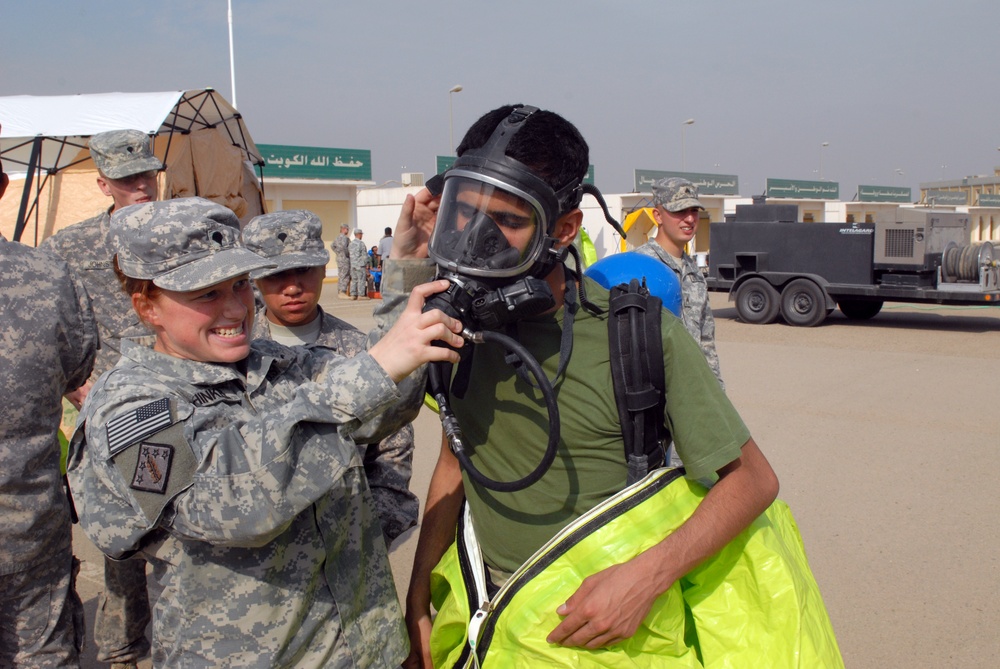 Joint Training With Kuwait National Guard