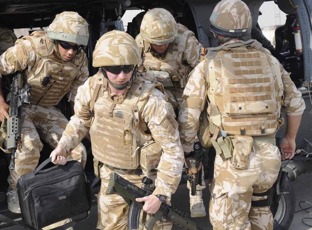 United Kingdom forces return to Umm Qasr