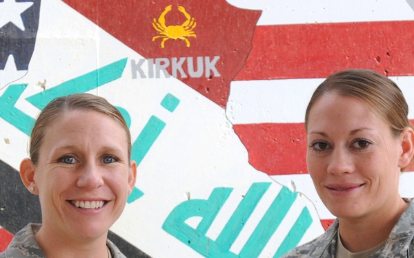 Interservice Sisters Reunite at Kirkuk