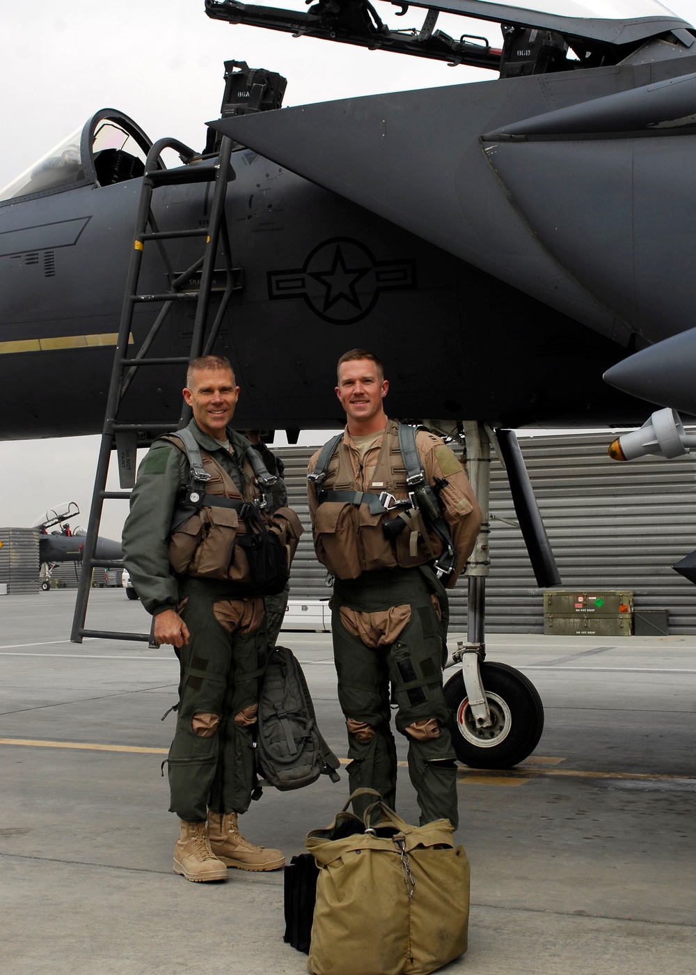 F-15E Weapons Systems Officer shatters 1,000 flight hour mark