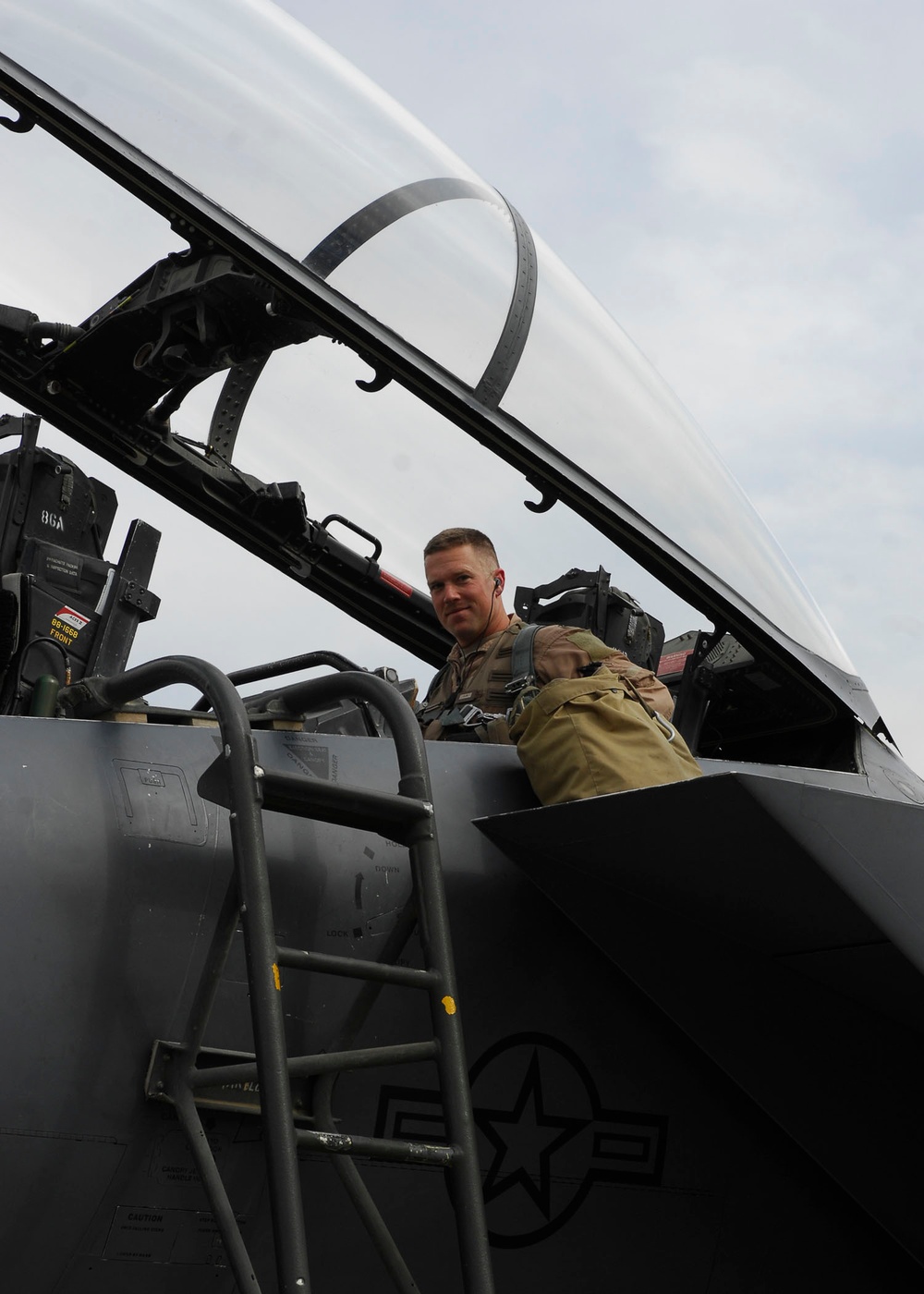 F-15E Weapons Systems Officer shatters 1,000 flight hour mark