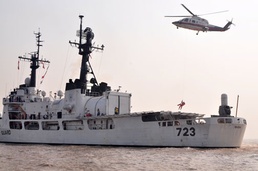 Coast Guard Cutter Rush Participates in Demonstrations With Chinese Maritime Agencies