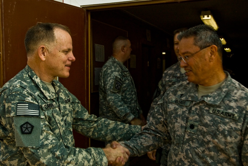 Army's Top Chaplain leads worship at Division Chapel