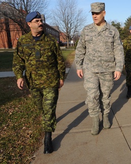Top Air Force NCO Visits Canada to Develop Partnership
