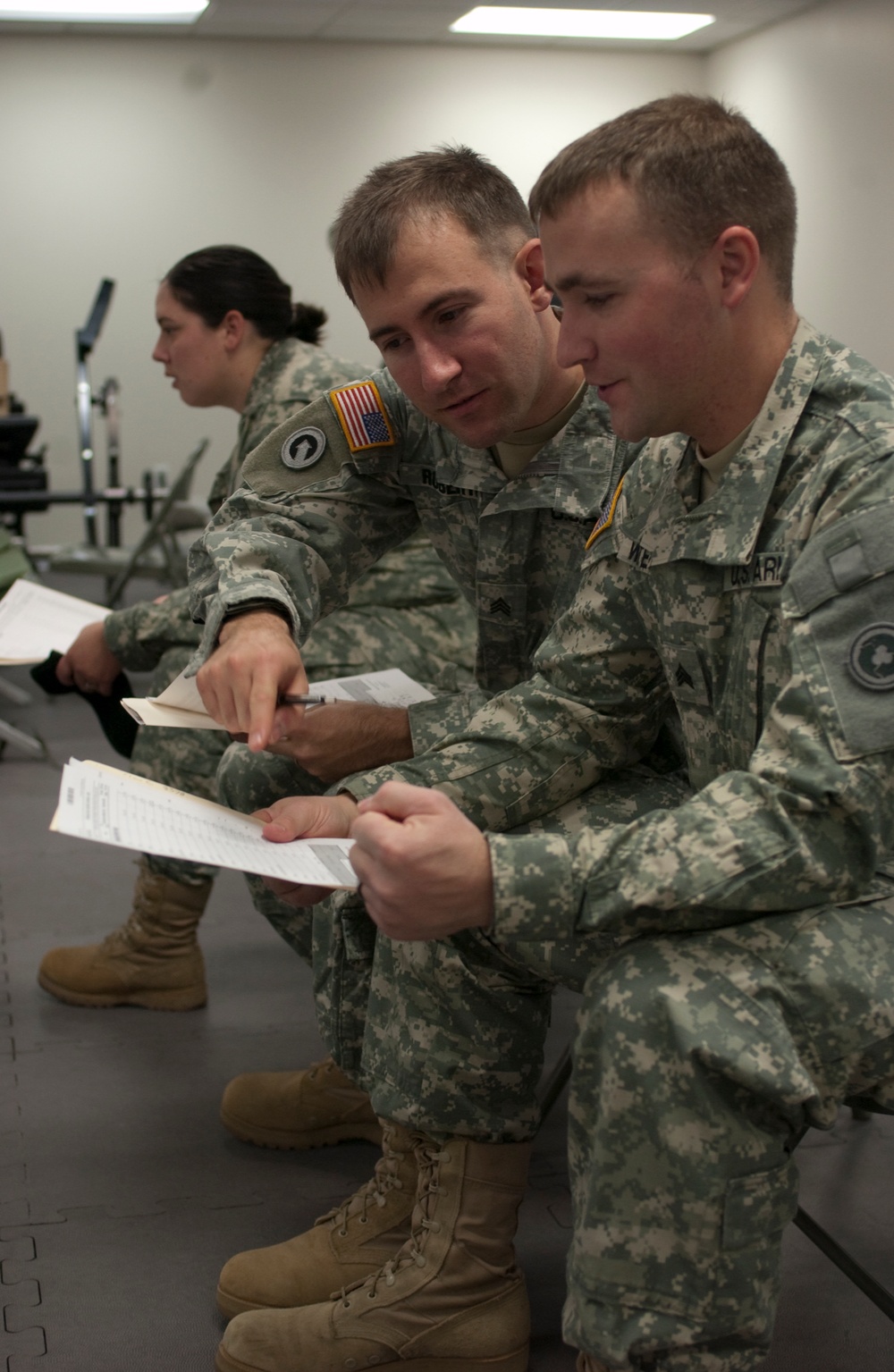 Soldiers Attend SRP