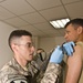 Division Special Troops Battalion receives H1N1 vaccinations