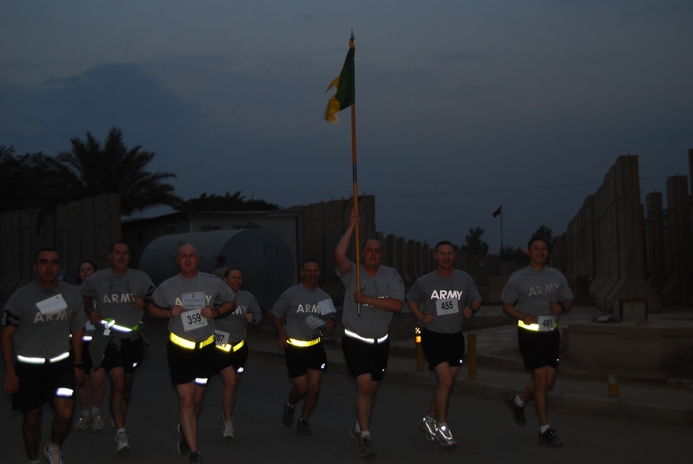 49th Military Police Brigade Soldiers 'Run for the Fallen'