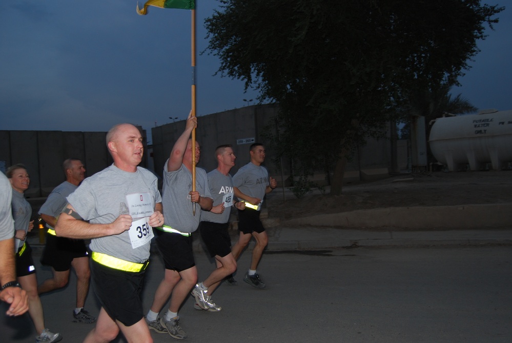 49th Military Police Brigade Soldiers 'Run for the Fallen'