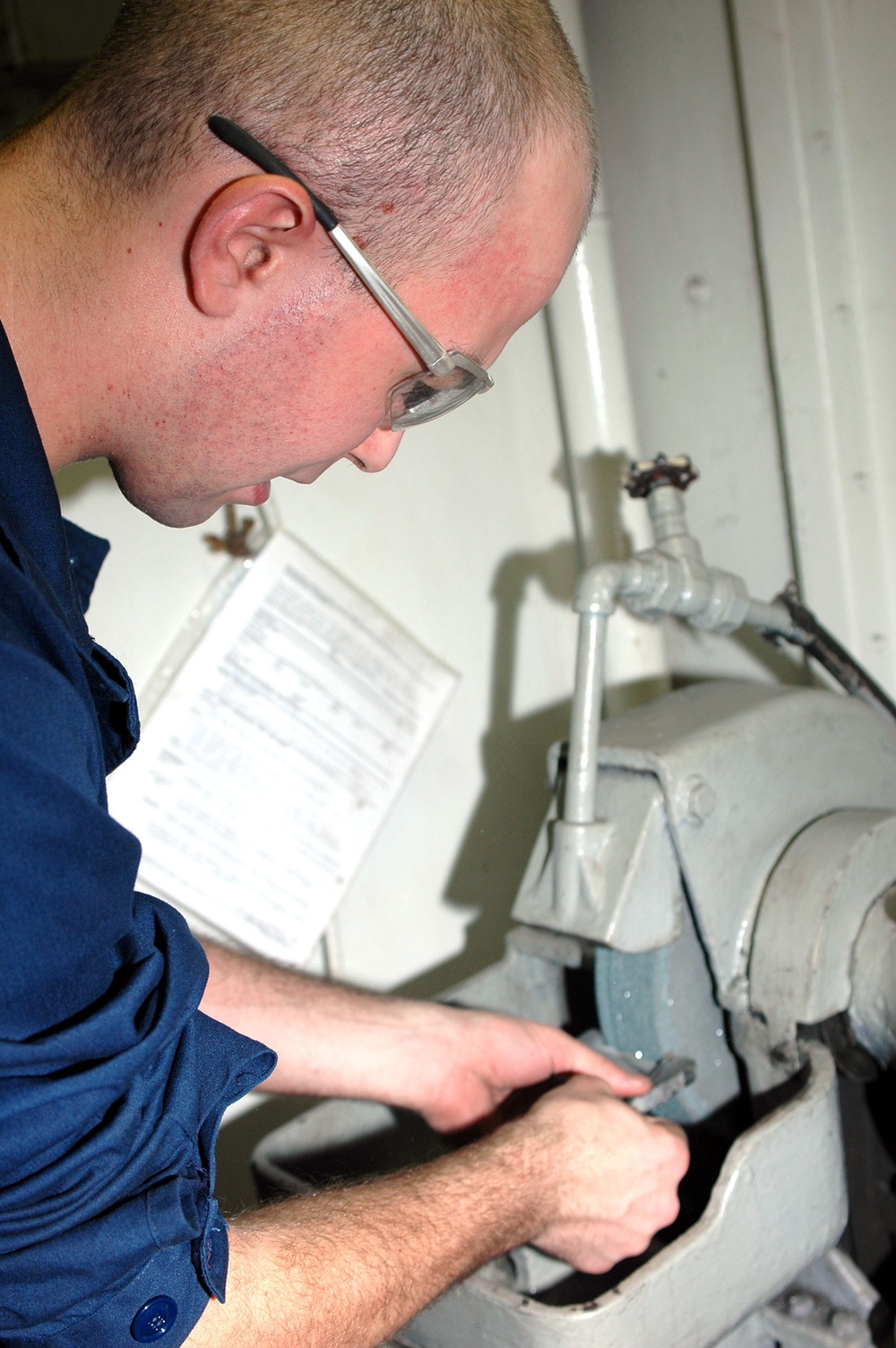 USS Nimitz personnel conduct daily operations