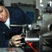 USS Nimitz gunner's mate inspects gun