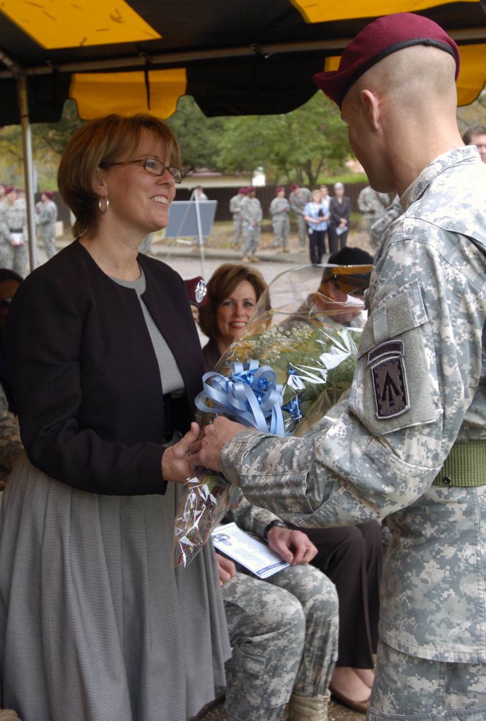 Lt. Gen. Frank G. Helmick Changes Command With Gen. Charles C. Campbell