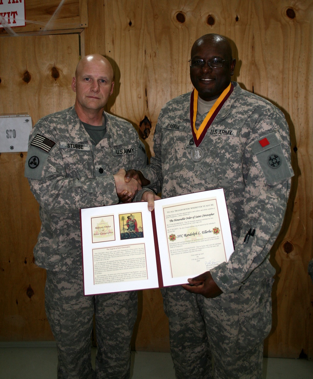 Order of Christopher Inductee