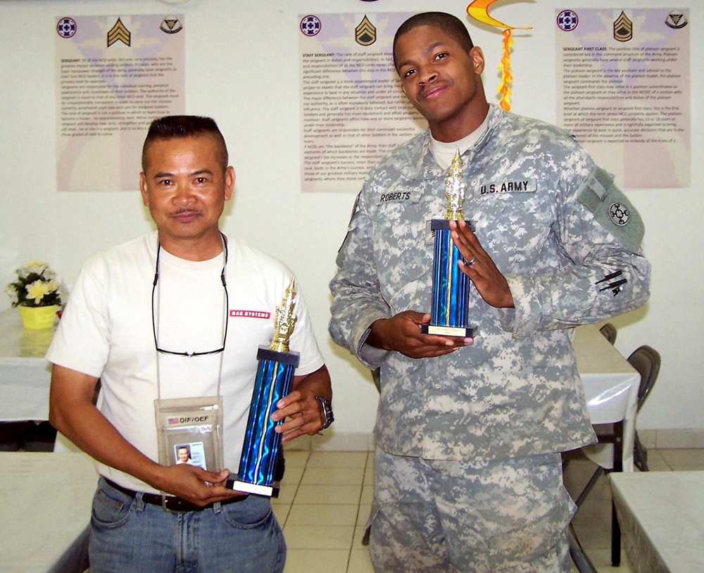 Soldier participates and takes second place in chess tournament