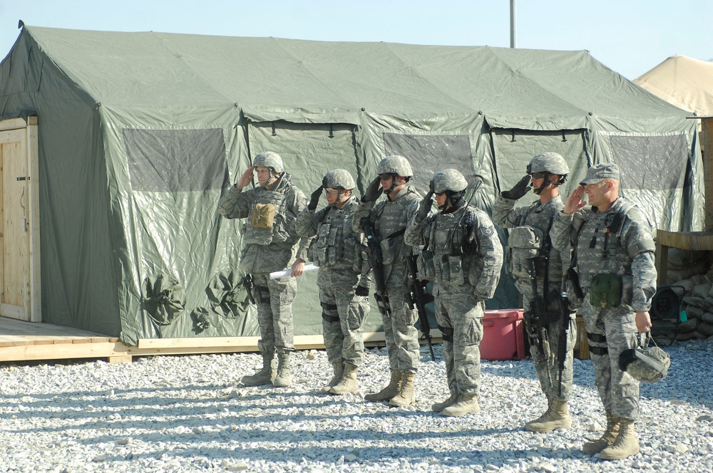 ACC Commander General William Fraser III visits troops at Bagram Airfield