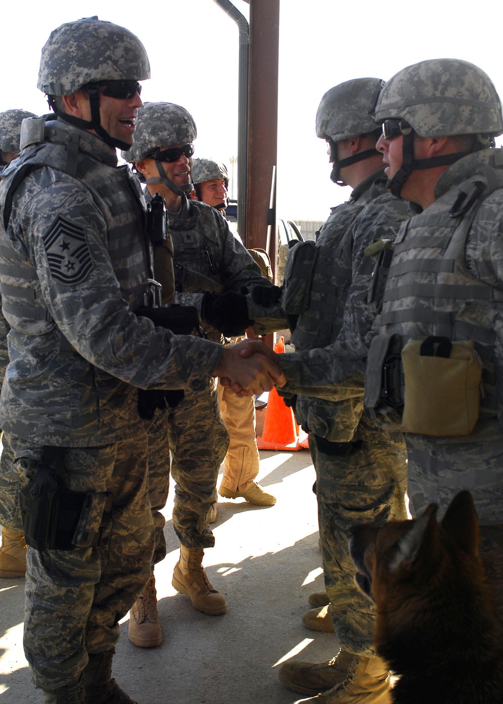 ACC Commander General William Fraser III visits troops at Bagram Airfield