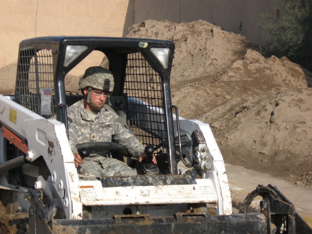 Engineers repair Arizola range
