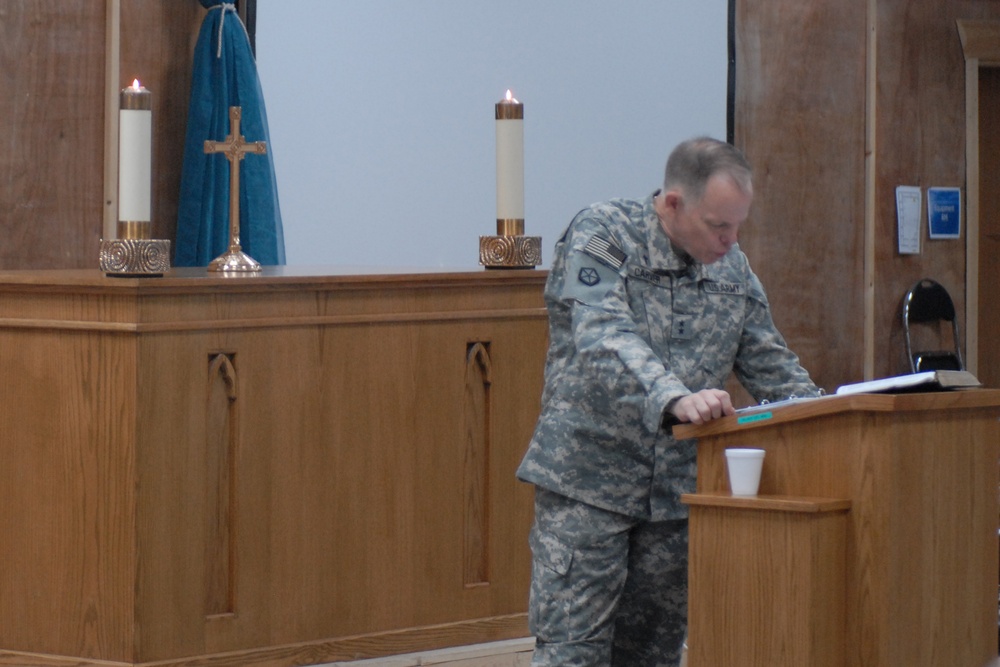 Chief of Chaplains stresses importance of strengthening faith, spirituality