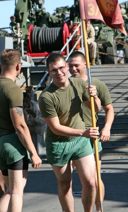22nd MEU Marines celebrate Corps' Birthday in Suez Canal