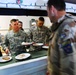 Caldwell serves turkey