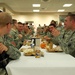 Soldiers enjoy a Chow Hall Thanksgiving dinner