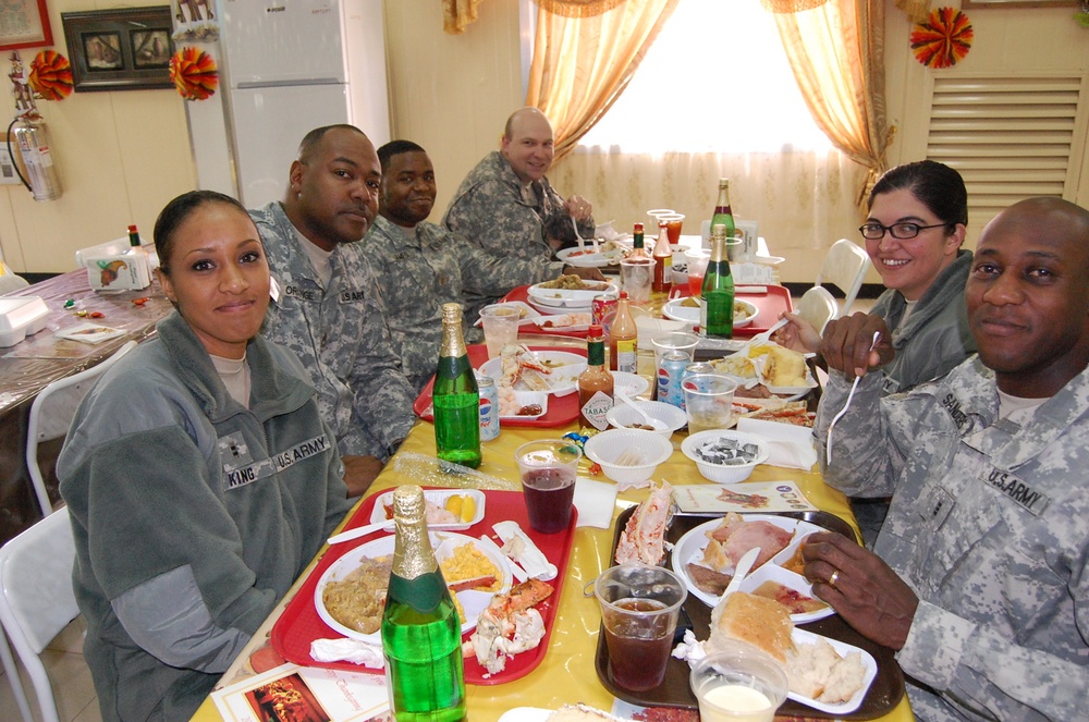 Thanksgiving at Contingency Operating Base Adder