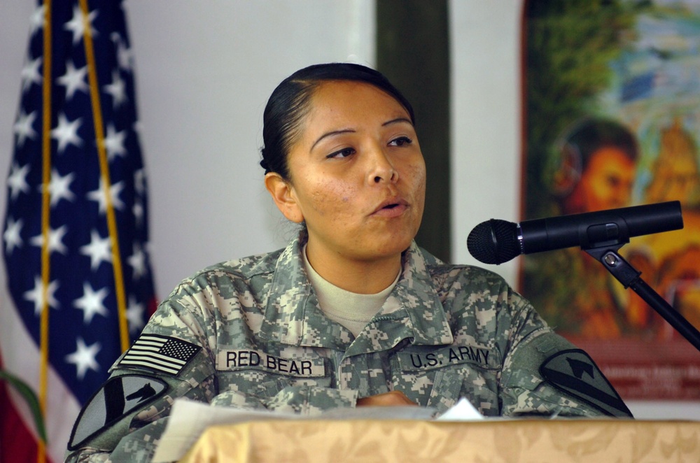 1st Air Cavalry Brigade Native American holds tradition dear