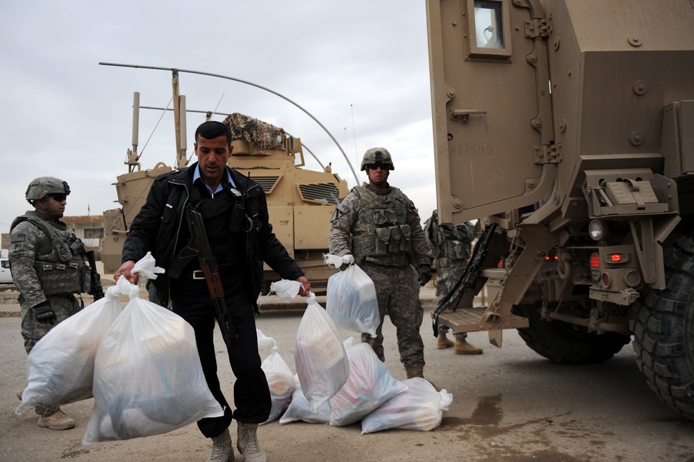 Toy and supply delivery
