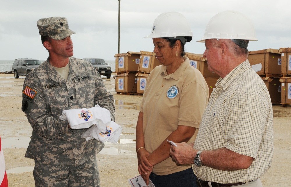 Wasp Delivers Rotarian Books to Belize