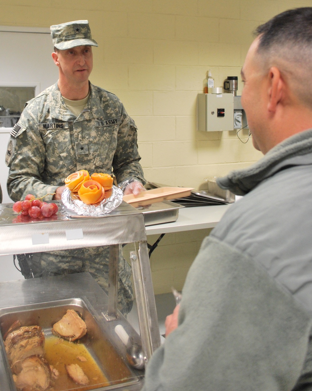 TF Protector Command Serves Thanksgiving Feast